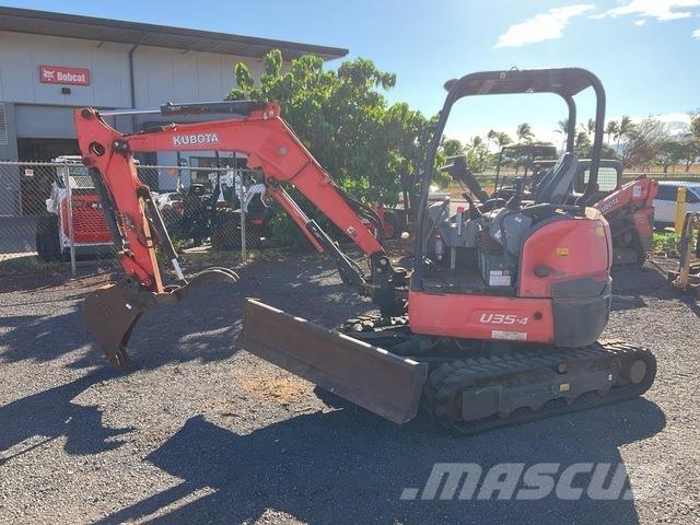Kubota E35-4 حفارات زحافة