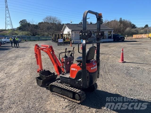 Kubota K008-3 حفارات صغيرة أقل من 7 طن (حفارات صغيرة)