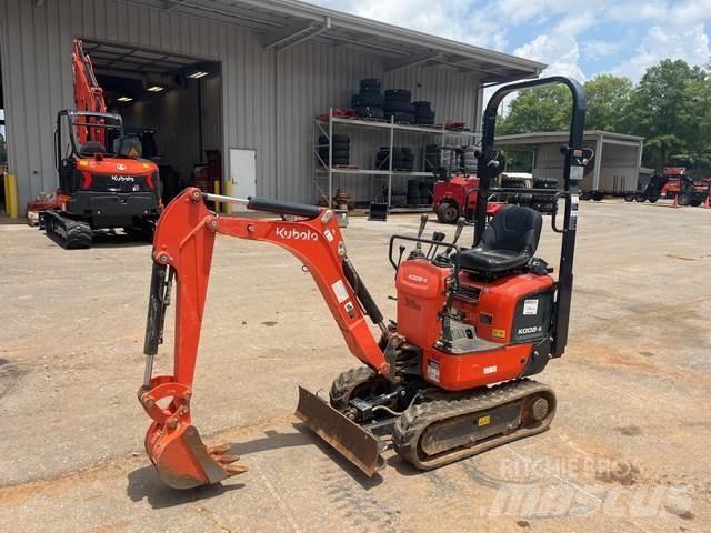 Kubota K008-5 حفارات زحافة