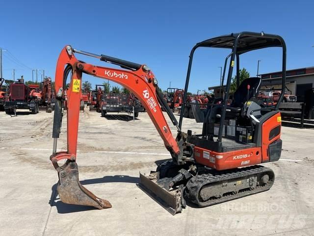 Kubota KX018-4 حفارات زحافة
