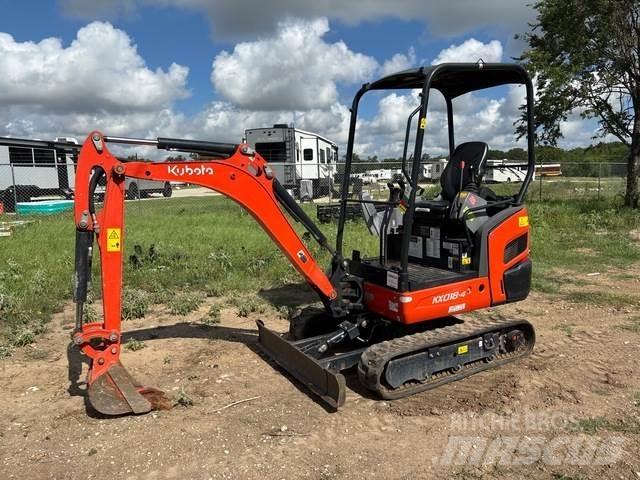 Kubota KX018-4 حفارات زحافة
