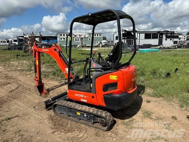 Kubota KX018-4 حفارات زحافة