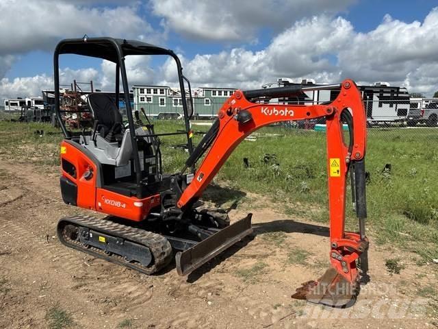 Kubota KX018-4 حفارات زحافة
