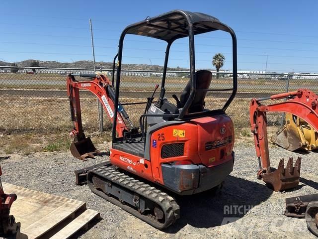 Kubota KX018-4 حفارات زحافة