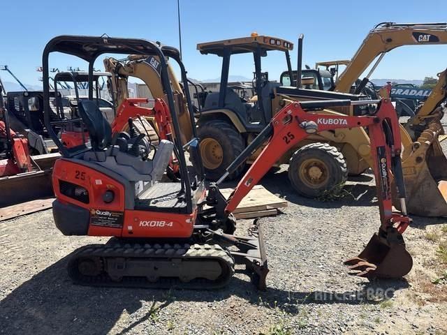 Kubota KX018-4 حفارات زحافة