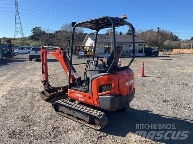 Kubota KX018-4 حفارات صغيرة أقل من 7 طن (حفارات صغيرة)