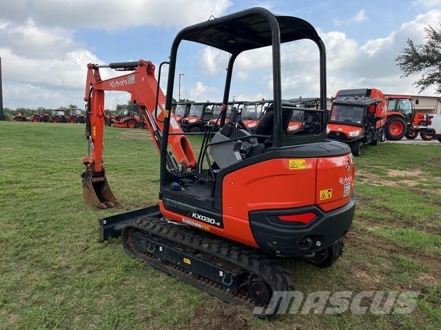 Kubota KX030-4 حفارات زحافة