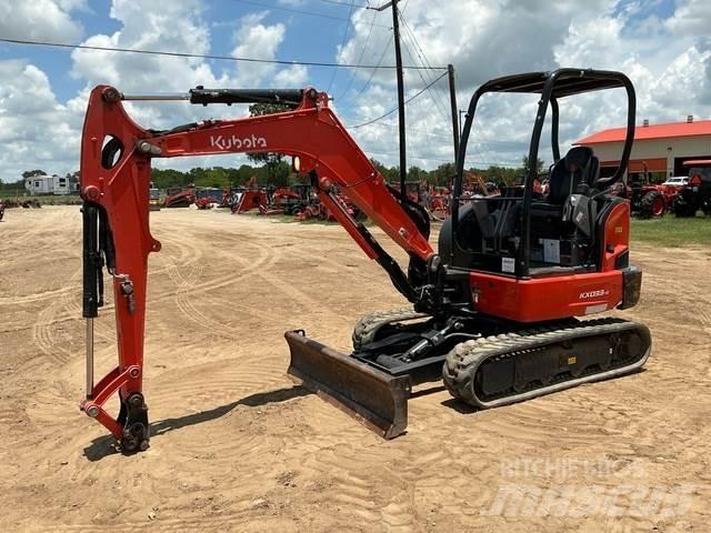Kubota KX033-4 حفارات زحافة