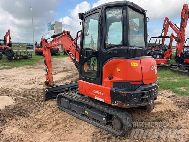 Kubota KX033-4 حفارات زحافة