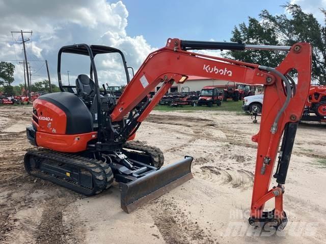 Kubota KX040-4 حفارات زحافة