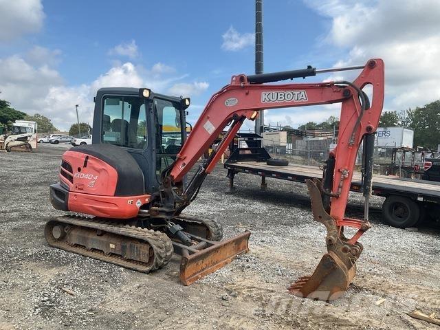 Kubota KX040-4 حفارات زحافة