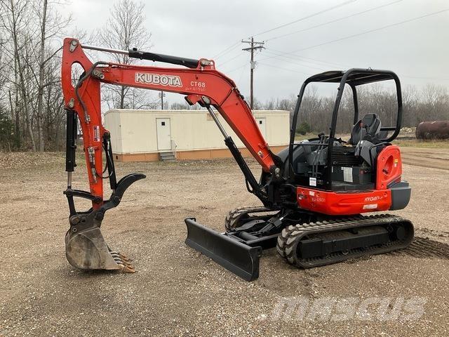 Kubota KX040-4 حفارات زحافة