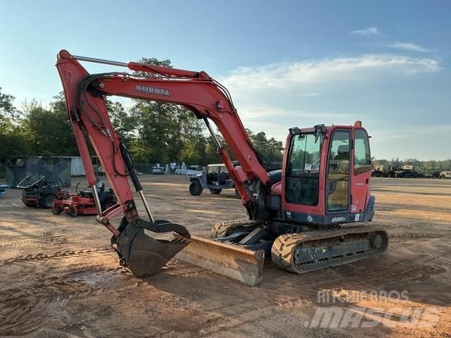Kubota KX080-3 حفارات زحافة