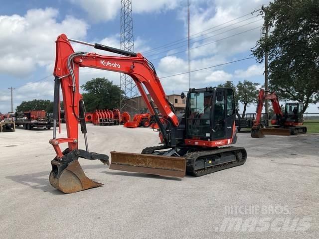 Kubota KX080-5 حفارات زحافة