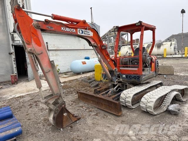 Kubota KX121-2 حفارات زحافة