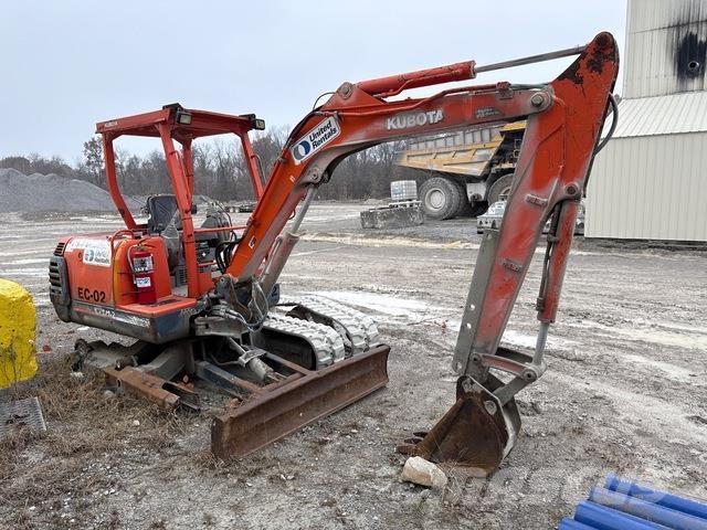 Kubota KX121-2 حفارات زحافة