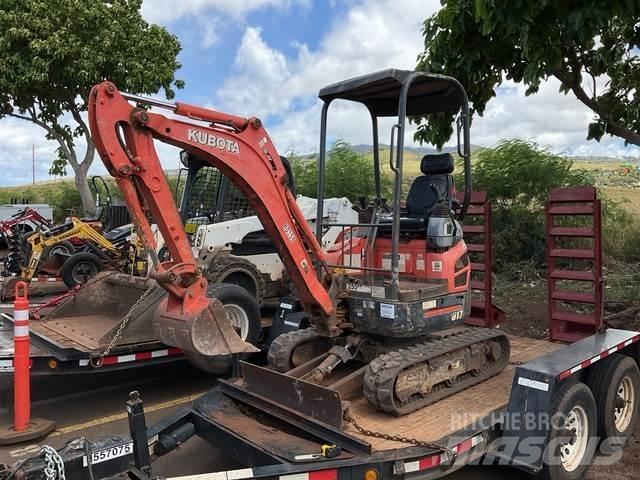 Kubota U17VR1 حفارات زحافة