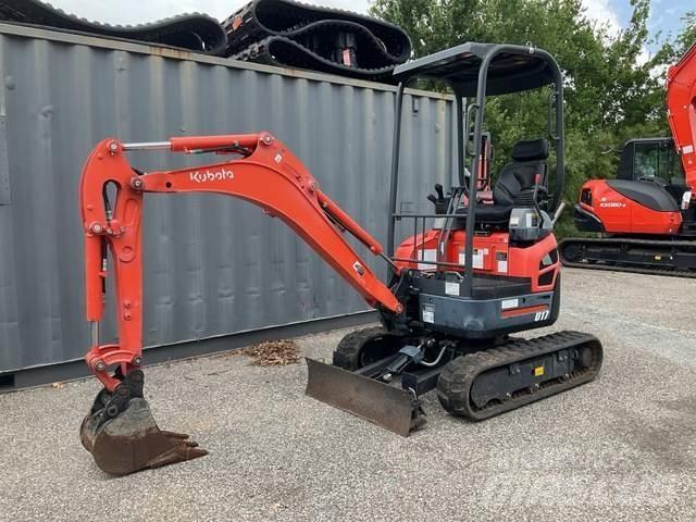 Kubota U17VR1 حفارات زحافة