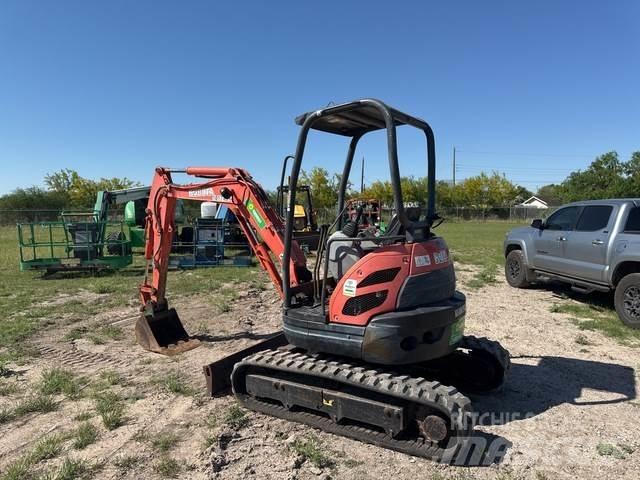 Kubota U25 حفارات زحافة