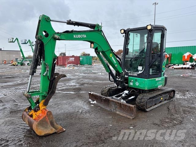 Kubota U35-4 حفارات زحافة