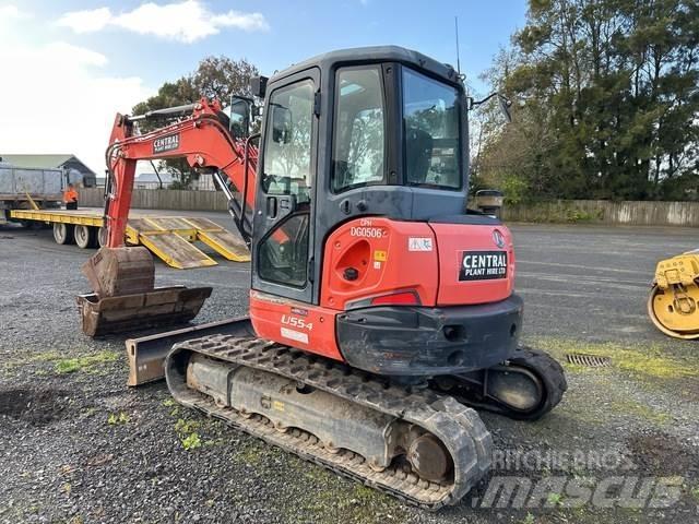 Kubota U55-4 حفارات صغيرة أقل من 7 طن (حفارات صغيرة)