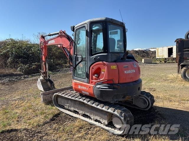 Kubota U55-4 حفارات زحافة