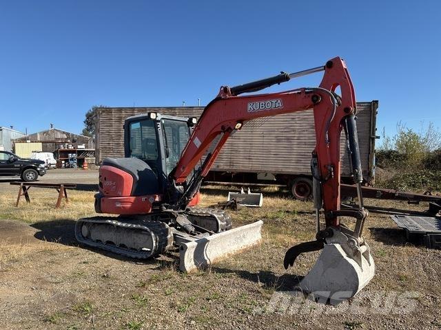 Kubota U55-4 حفارات زحافة