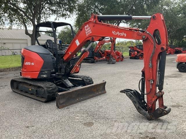 Kubota U55-5R1 حفارات زحافة