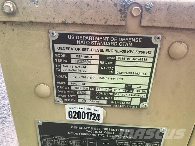  L3 MEP-805B مولدات ديزل