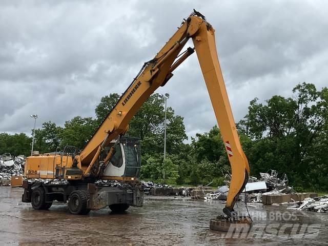 Liebherr A934C مناولات المخلفات / مناولات صناعية