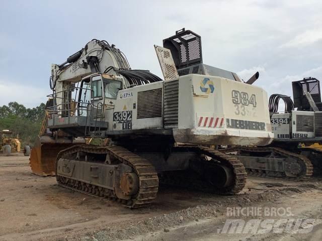 Liebherr R984C حفارات زحافة