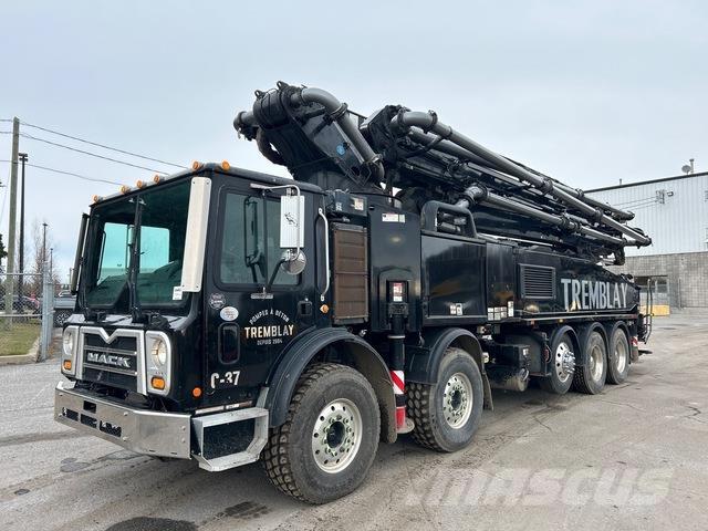 Mack TE84 مضخات خرسانة