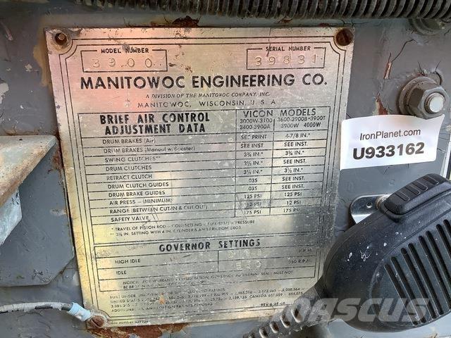 Manitowoc 3900 رافعات مجنزرة