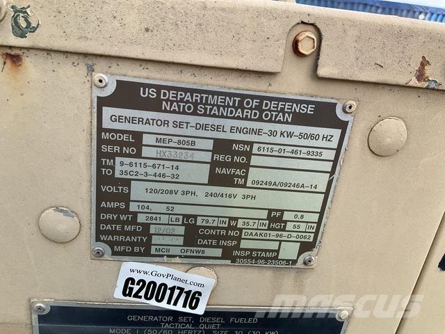  MCII MEP-805B مولدات ديزل