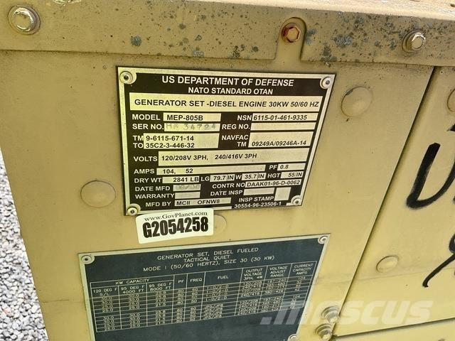  MCII MEP-805B مولدات ديزل