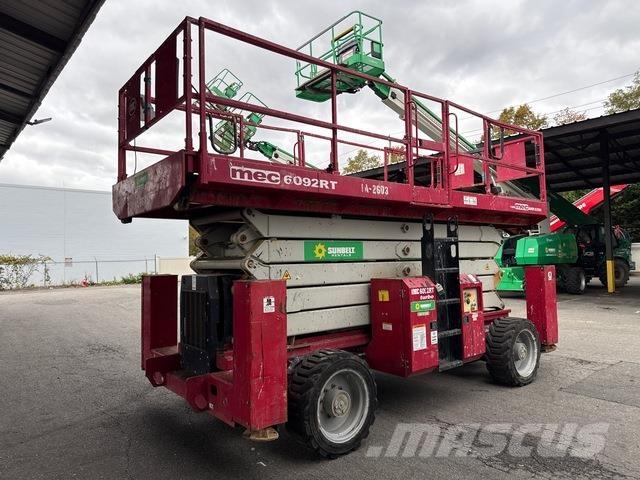 MEC 6092RT رافعات مقصية الشكل