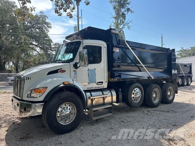 Peterbilt 548 شاحنات قلابة