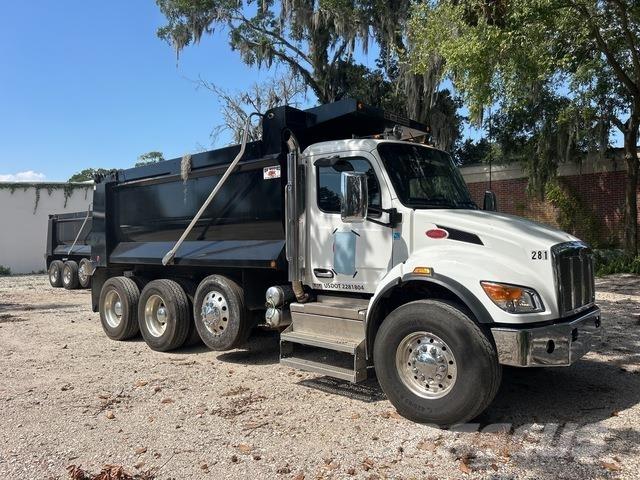 Peterbilt 548 شاحنات قلابة