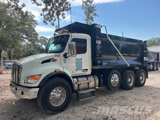 Peterbilt 548 شاحنات قلابة