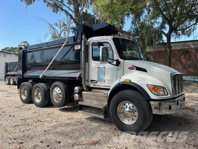 Peterbilt 548 شاحنات قلابة