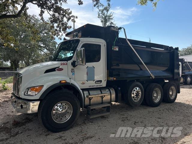 Peterbilt 548 شاحنات قلابة
