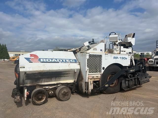 Roadtec RP190E معدات السفلتة
