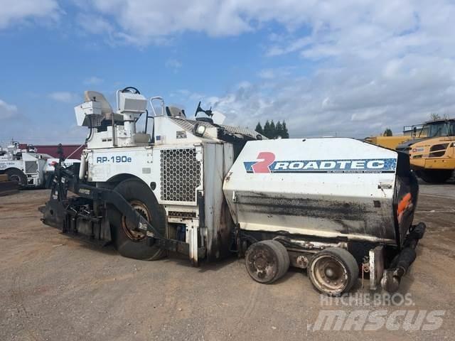 Roadtec RP190E معدات السفلتة
