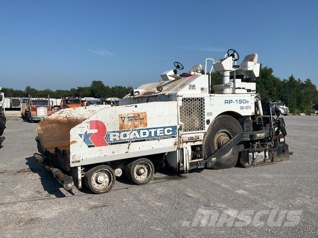 Roadtec RP190E معدات السفلتة