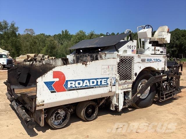 Roadtec RP190E معدات السفلتة