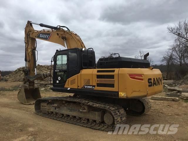 Sany SY265C LC حفارات زحافة