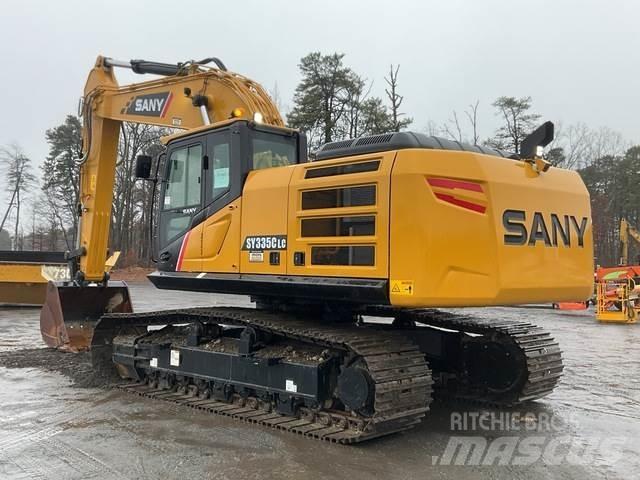 Sany SY335C LC حفارات زحافة