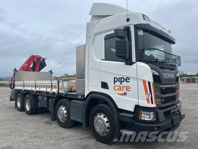 Scania R560 شاحنات الرافعات
