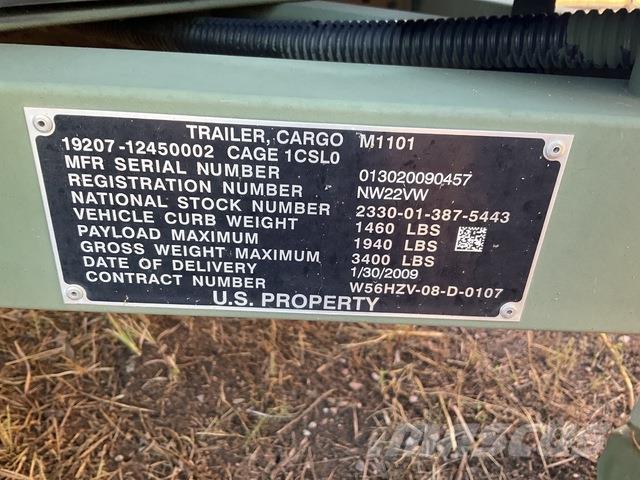 Schutt M1101 مقطورات أخرى