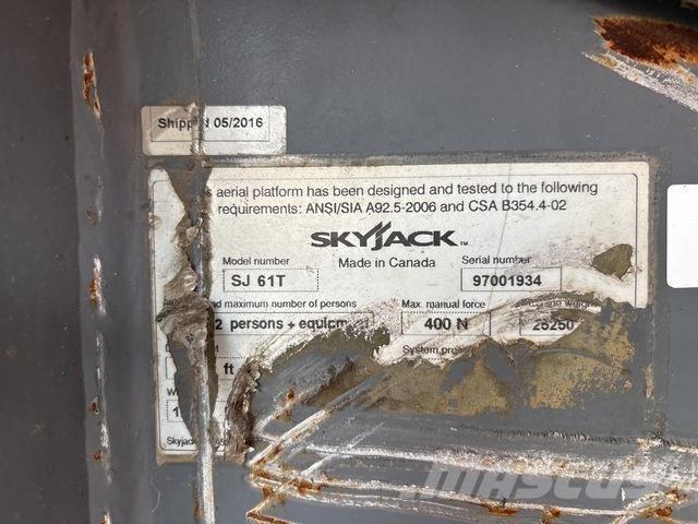 SkyJack SJ61T رافعات سلة تلسكوبية
